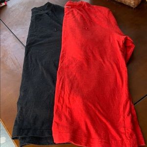 Lot of 2 boys LS Champion shirts.